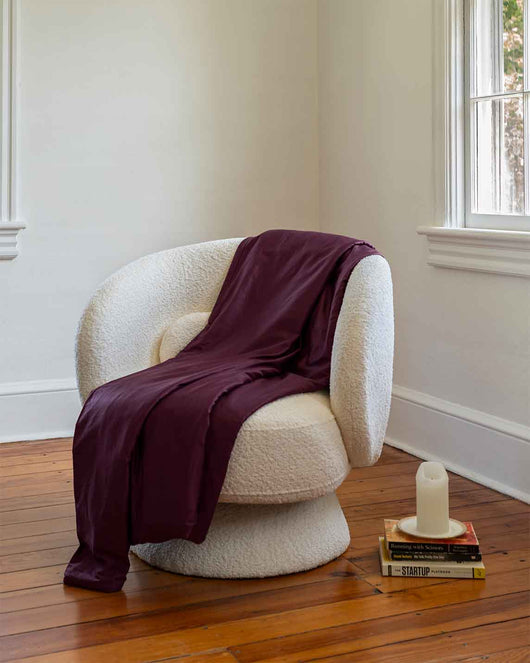 Cotton Duvet Cover - Throw - Spruce - 