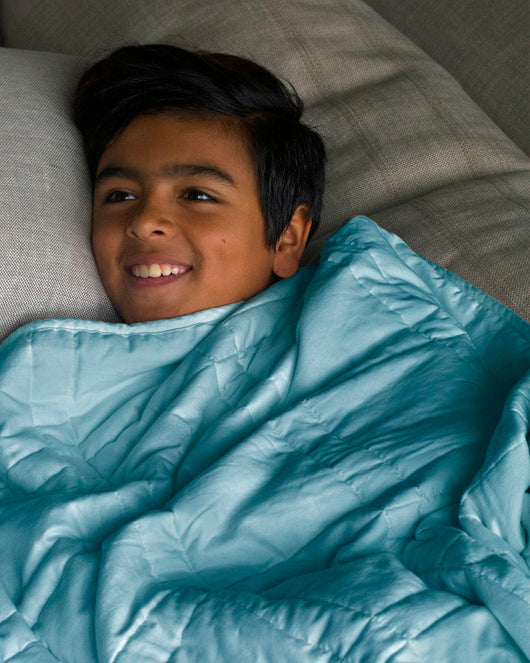 Open Box Mini Weighted Blanket - Petal Pink - 