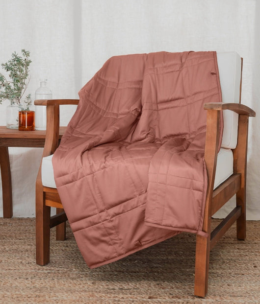 Open Box Weighted Blankets - Throw - 12 lbs - Hope Rose