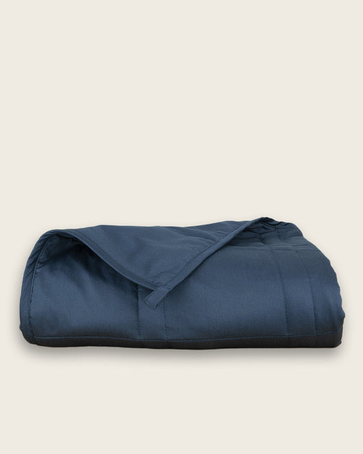 Open Box Weighted Blankets - Throw - 12 lbs - Luna Blue