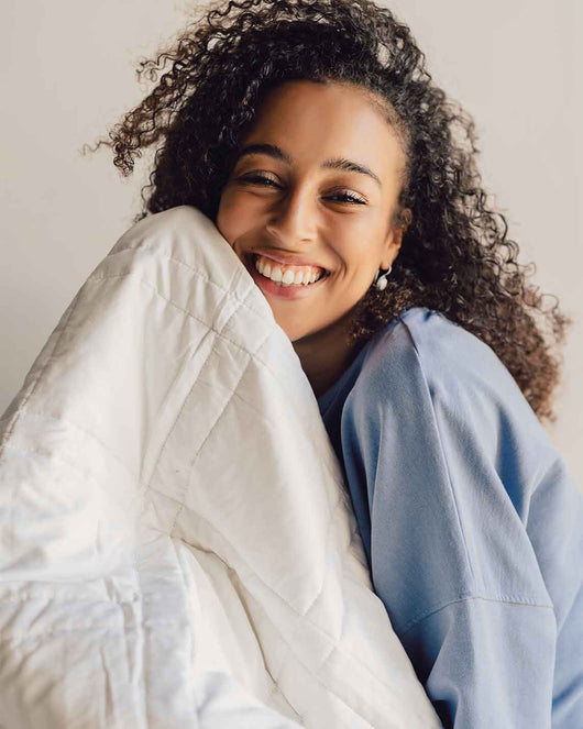 Open Box Weighted Comforter - Full/Queen - 15 lbs - 