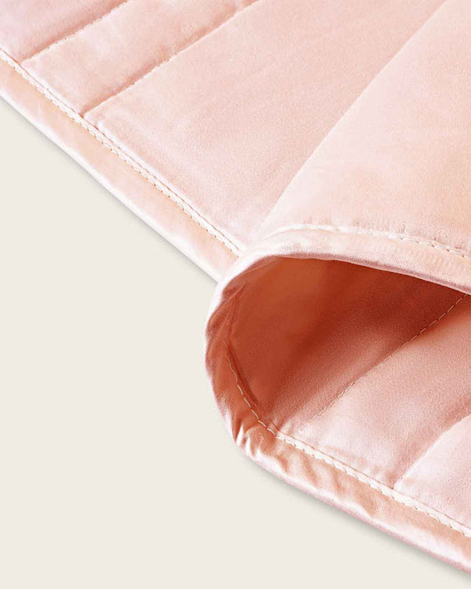 Open Box Mini Weighted Blanket - Petal Pink - 